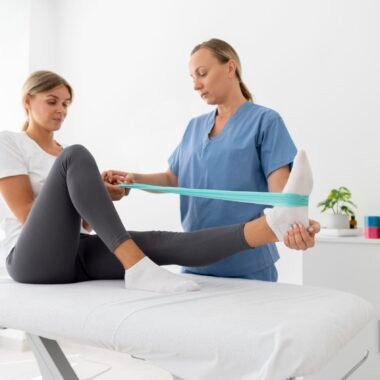 woman-practicing-exercise-physiotherapy-session