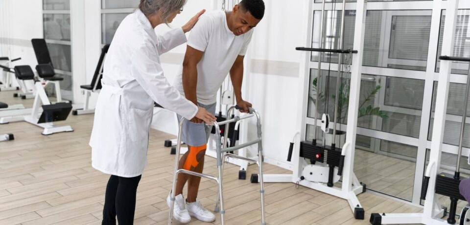 medical-assistant-helping-patient-with-physiotherapy-exercises medical-assistant-helping-patient-with-physiotherapy-exercises